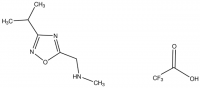 1-(3-Isopropyl-1,2,4-oxadiazol-5-yl)-N-methylmethanamine trifluoroacetate CBR00726-1G