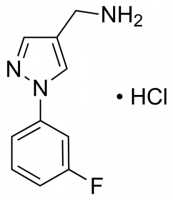 1-[1-(3-Fluorophenyl)-1H-pyrazol-4-yl]methanamine hydrochloride CBR01206-1G