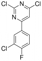 2,4-dichloro-6-(3-chloro-4-fluorophenyl)pyrimidine CDS008879-100MG