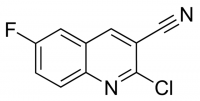 2-Chloro-6-fluoroquinoline-3-carbonitrile BBO000133-1G