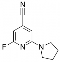2-Fluoro-6-(pyrrolidin-1-yl)isonicotinonitrile ADE000115-1G