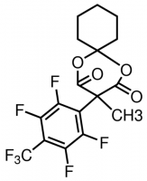 3-Methyl-3-(2,3,5,6-tetrafluoro-4-(trifluoromethyl)phenyl)-1,5-dioxaspiro[5.5]undecane-2,4-dione 809217-250MG