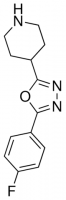 4-[5-(4-fluorophenyl)-1,3,4-oxadiazol-2-yl]piperidine CDS010866-100MG