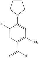 5-Fluoro-2-methyl-4-(1-pyrrolidinyl)benzaldehyde CBR00229-1G