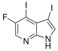 5-Fluoro-3,4-diiodo-1H-pyrrolo[2,3-b]pyridine ADE001068-1G