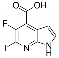 5-Fluoro-6-iodo-1H-pyrrolo[2,3-b]pyridine-4-carboxylic acid ADE001082-1G