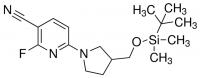 6-(3-((tert-Butyldimethylsilyloxy)methyl)pyrrolidin-1-yl)-2-fluoronicotinonitrile ADE000097-1G