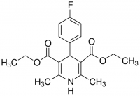 Diethyl 1,4-dihydro-2,6-dimethyl-4-(4-fluorophenyl)-3,5-pyridinedicarboxylate 