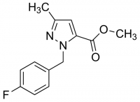 Methyl 1-(4-fluorobenzyl)-3-methyl-1H-pyrazole-5-carboxylate JRD0225-1G