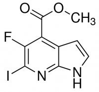 Methyl 5-fluoro-6-iodo-1H-pyrrolo[2,3-b]pyridine-4-carboxylate ADE001096-1G