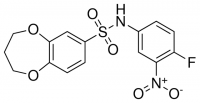 N-(4-Fluoro-3-nitrophenyl)-3,4-dihydro-2H-1,5-benzodioxepine-7-sulfonamide CDS013018-25MG