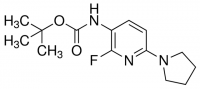 tert-Butyl 2-fluoro-6-(pyrrolidin-1-yl)pyridin-3-ylcarbamate ADE000799-1G