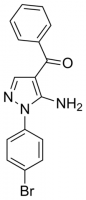 (5-Amino-1-(4-bromophenyl)-1H-pyrazol-4-yl)(phenyl)methanone JRD0251-1G
