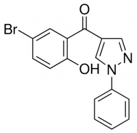 (5-Bromo-2-hydroxy-phenyl)-(1-phenyl-1H-pyrazol-4-yl)ketone 