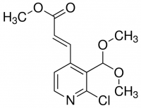 (E)-Methyl 3-(2-chloro-3-(dimethoxymethyl)pyridin-4-yl)acrylate ADE000667-1G