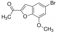 1-(5-bromo-7-methoxy-1-benzofuran-2-yl)-1-ethanone CDS017733-25MG