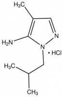 1-Isobutyl-4-methyl-1H-pyrazol-5-amine hydrochloride CBR00823-1G