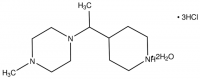 1-Methyl-4-(1-piperidin-4-ylethyl)piperazine trihydrochloride dihydrate CBR00602-1G