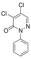 1-Phenyl-4,5-dichloro-6-pyridazone 