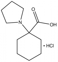 1-Pyrrolidin-1-ylcyclohexanecarboxylic acid hydrochloride CBR00947-1G