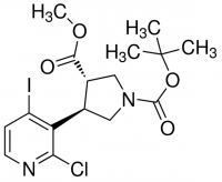 1-tert-Butyl 3-methyl 4-(2-chloro-4-iodopyridin-3-yl)pyrrolidine-1,3-dicarboxylate ADE000580-1G