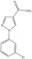 1-[1-(3-Chlorophenyl)-1H-pyrazol-4-yl]ethanone CBR00483-1G
