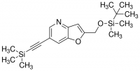 2-((tert-Butyldimethylsilyloxy)methyl)-6-((trimethylsilyl)ethynyl)furo[3,2-b]pyridine ADE001172-1G