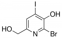 2-Bromo-6-(hydroxymethyl)-4-iodopyridin-3-ol ADE000195-1G