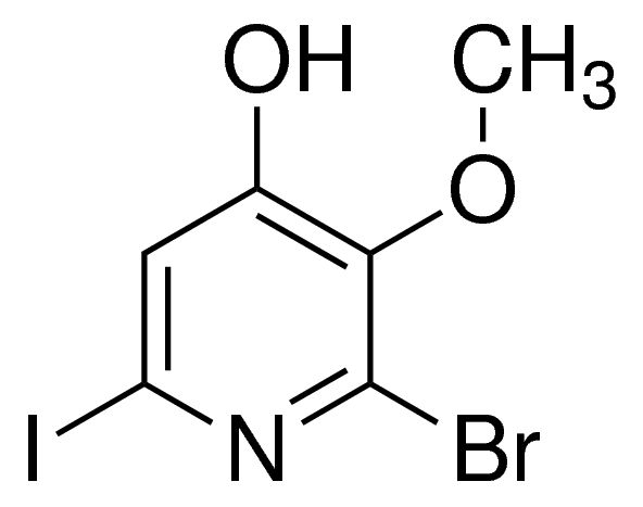 2-Bromo-6-iodo-3-methoxypyridin-4-ol ADE001318-1G