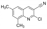 2-Chloro-6,8-dimethylquinoline-3-carbonitrile BBO000124-1G