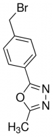 2-[4-(bromomethyl)phenyl]-5-methyl-1,3,4-oxadiazole CDS015896-100MG