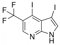 3,4-Diiodo-5-(trifluoromethyl)-1H-pyrrolo[2,3-b]pyridine ADE001127-1G