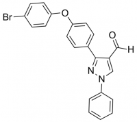 3-(4-(4-Bromophenoxy)phenyl)-1-phenyl-1H-pyrazole-4-carbaldehyde JRD0298-1G