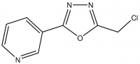 3-[5-(Chloromethyl)-1,3,4-oxadiazol-2-yl]pyridine CBR00540-1G