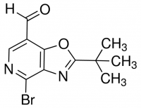 4-Bromo-2-(tert-butyl)oxazolo[4,5-c]pyridine-7-carbaldehyde ADE000080-1G