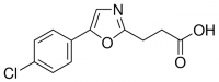 5-(4-Chlorophenyl)oxazole-2-propionic acid 
