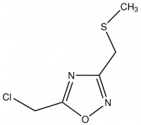 5-(Chloromethyl)-3-[(methylthio)methyl]-1,2,4-oxadiazole CBR00271-1G