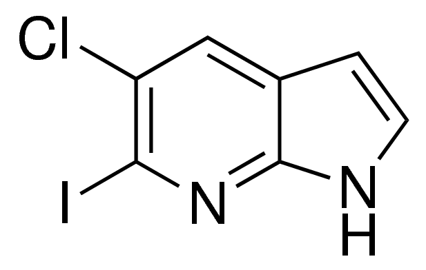 5-Chloro-6-iodo-1H-pyrrolo[2,3-b]pyridine ADE001094-1G
