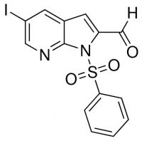 5-Iodo-1-(phenylsulfonyl)-1H-pyrrolo[2,3-b]pyridine-2-carbaldehyde ADE001349-1G