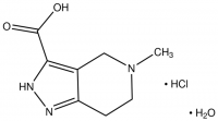 5-Methyl-4,5,6,7-tetrahydro-1H-pyrazolo[4,3-c]pyridine-3-carboxylic acid hydrochloride hydrate CBR00610-1G