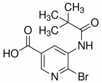 6-Bromo-5-pivalamidonicotinic acid ADE000616-1G