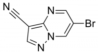 6-Bromopyrazolo[1,5-a]pyrimidine-3-carbonitrile CBR01634-1G