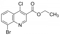 8-Bromo-4-chloroquinoline-3-carboxylic acid ethyl ester BBO000341-1G
