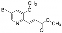 Methyl 3-(5-bromo-3-methoxypyridin-2-yl)acrylate ADE000531-1G