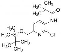 N-(6-((tert-Butyldimethylsilyloxy)methyl)-2-chloropyridin-3-yl)pivalamide ADE000587-1G