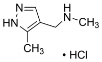 N-Methyl-1-(5-methyl-1H-pyrazol-4-yl)methanamine hydrochloride CBR01558-1G