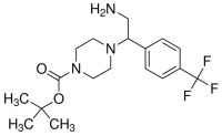 t-butyl4-(2-Amino-1-[4-(trifluoromethyl)phenyl]ethyl)piperazine carboxylate CDS010353-25MG