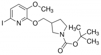 tert-Butyl 3-((6-iodo-3-methoxypyridin-2-yloxy)methyl)pyrrolidine-1-carboxylate ADE000700-1G