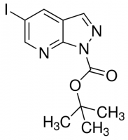 tert-Butyl 5-iodo-1H-pyrazolo[3,4-b]pyridine-1-carboxylate ADE000068-1G
