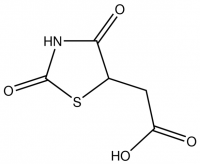 (2,4-Dioxo-1,3-thiazolidin-5-yl)acetic acid CBR00200-1G